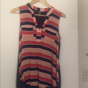 Shirt sleeveless tunic